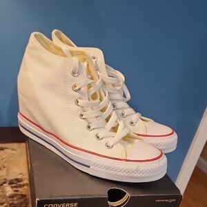 Converse Women's Cream High-Top Sneakers
